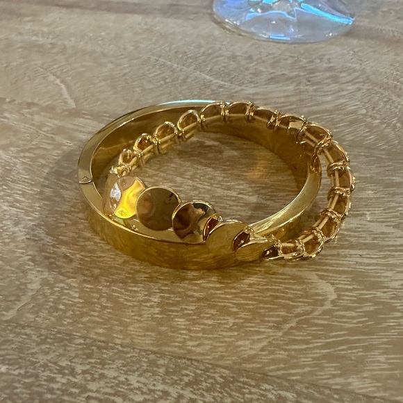 Gold Stackable Bracelets - Picture 2 of 6